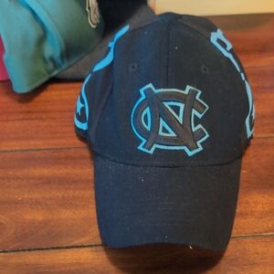 Black and Blue Cap with Logo